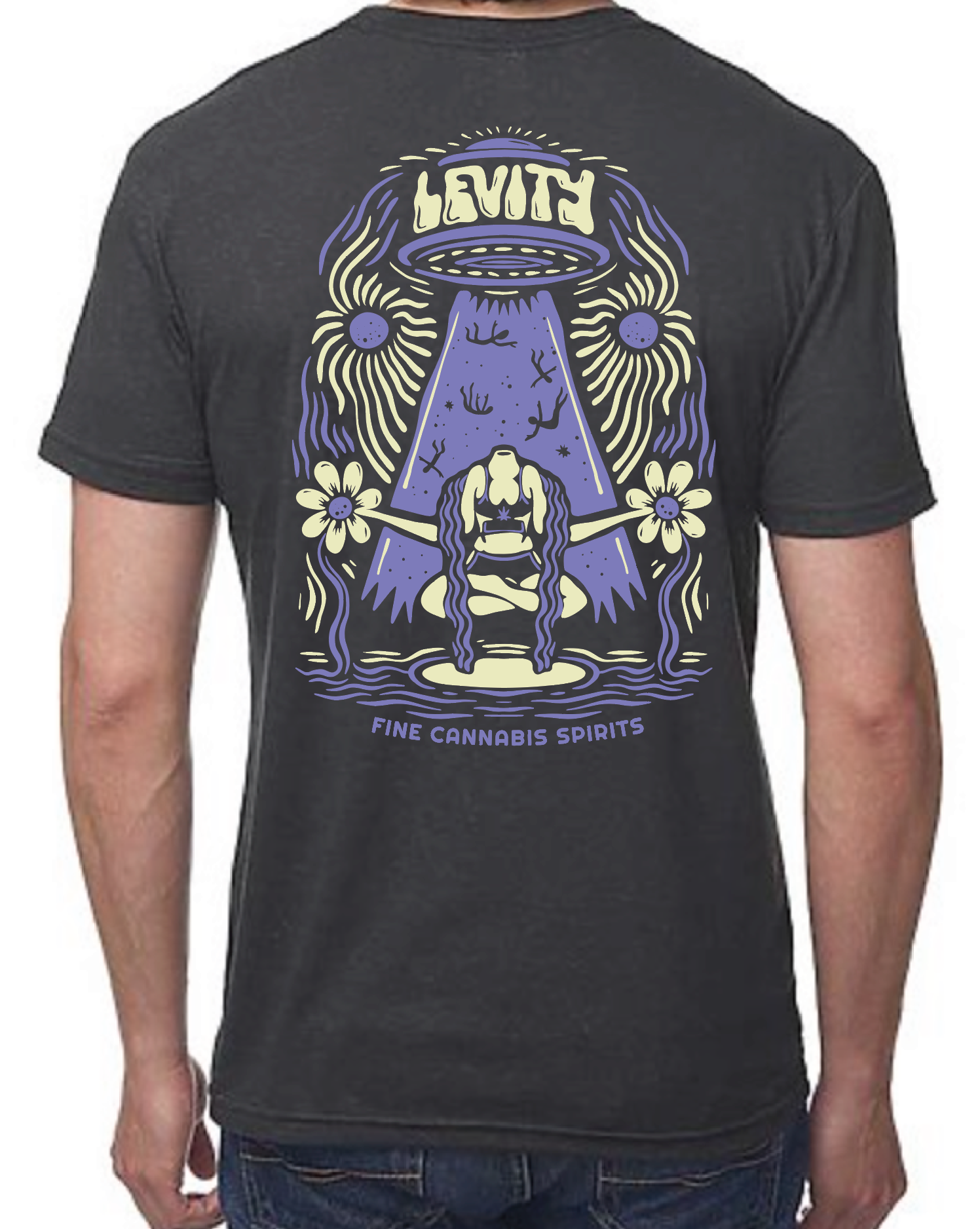 Beam Me Up - Levity Cannabis Spirit T-Shirt