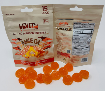 Orange Oasis Gummies (10 mg)